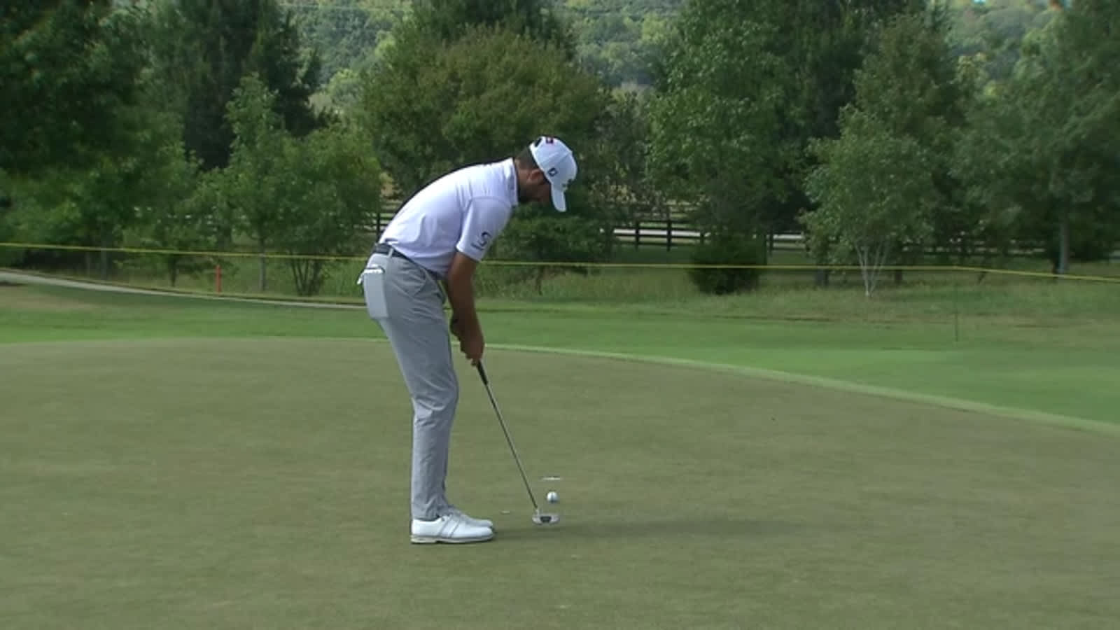 Cody Blick makes birdie putt at Simmons Bank Open