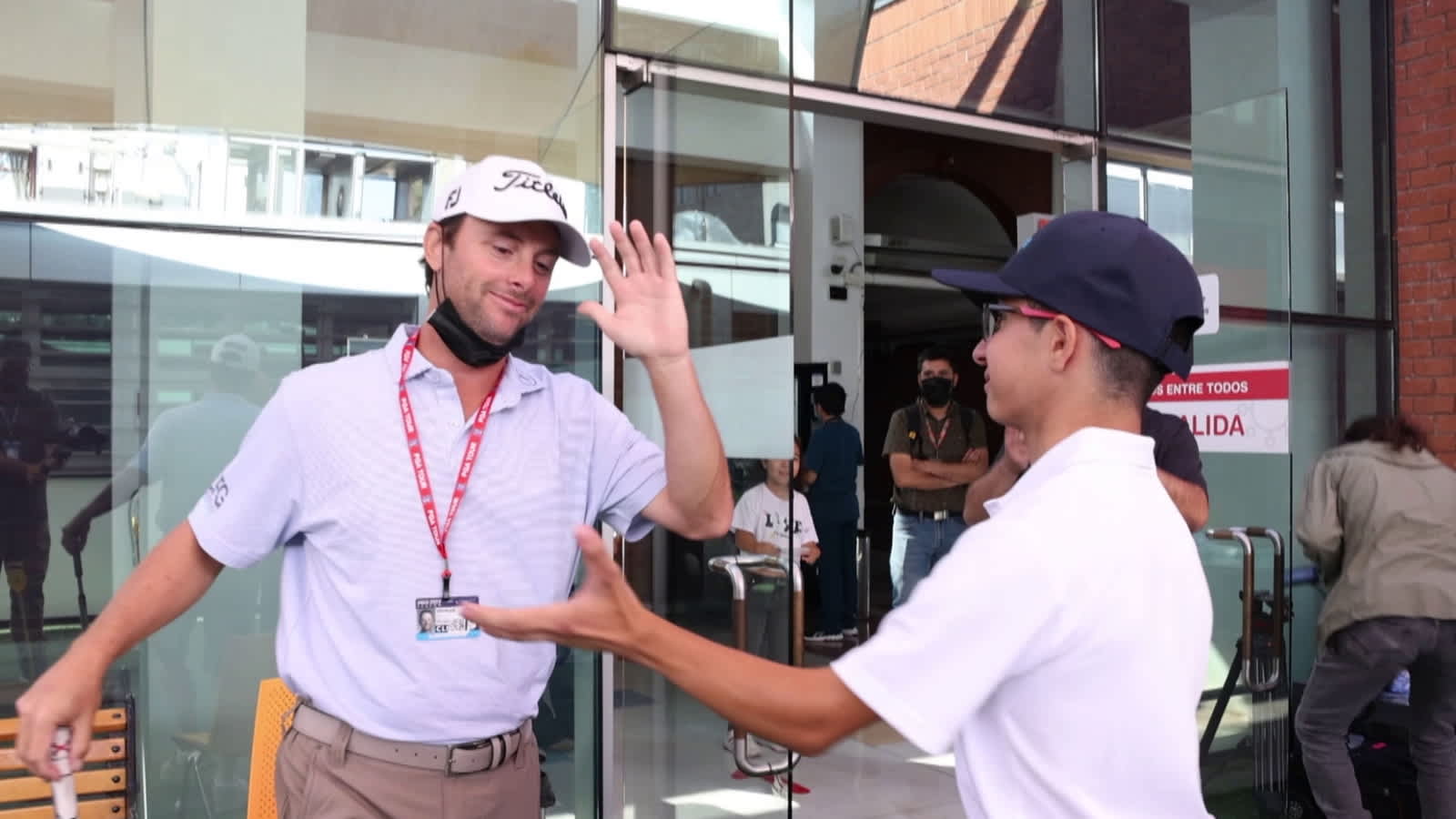 Spencer Levin’s emotional visit to Teletón Institute at Astara Chile Classic