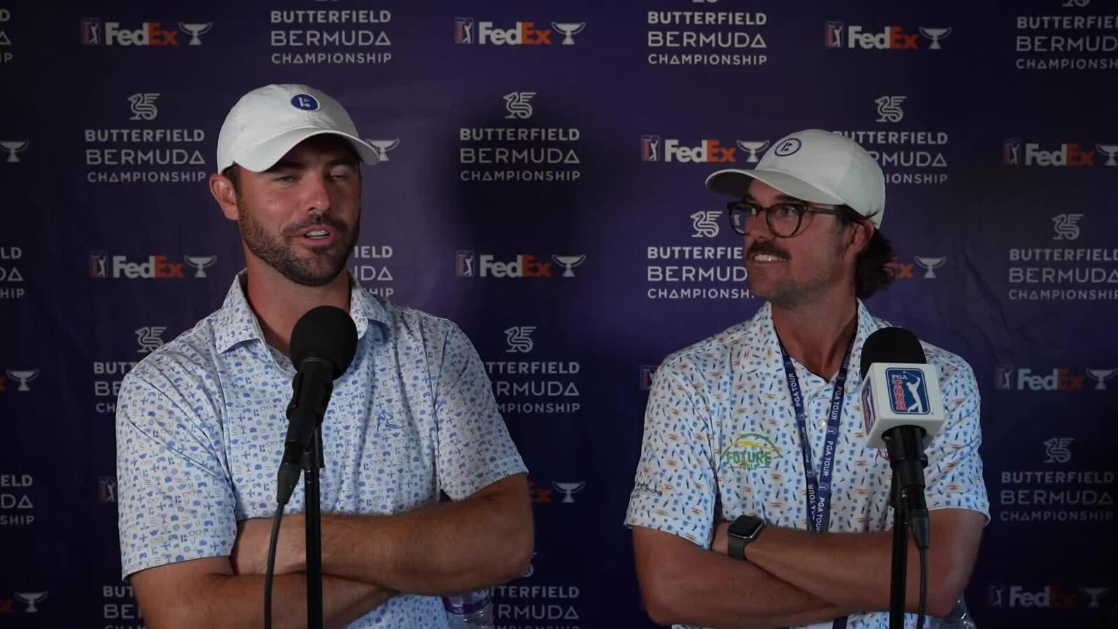 Wesley and George Bryan on their expectations for Butterfield Bermuda