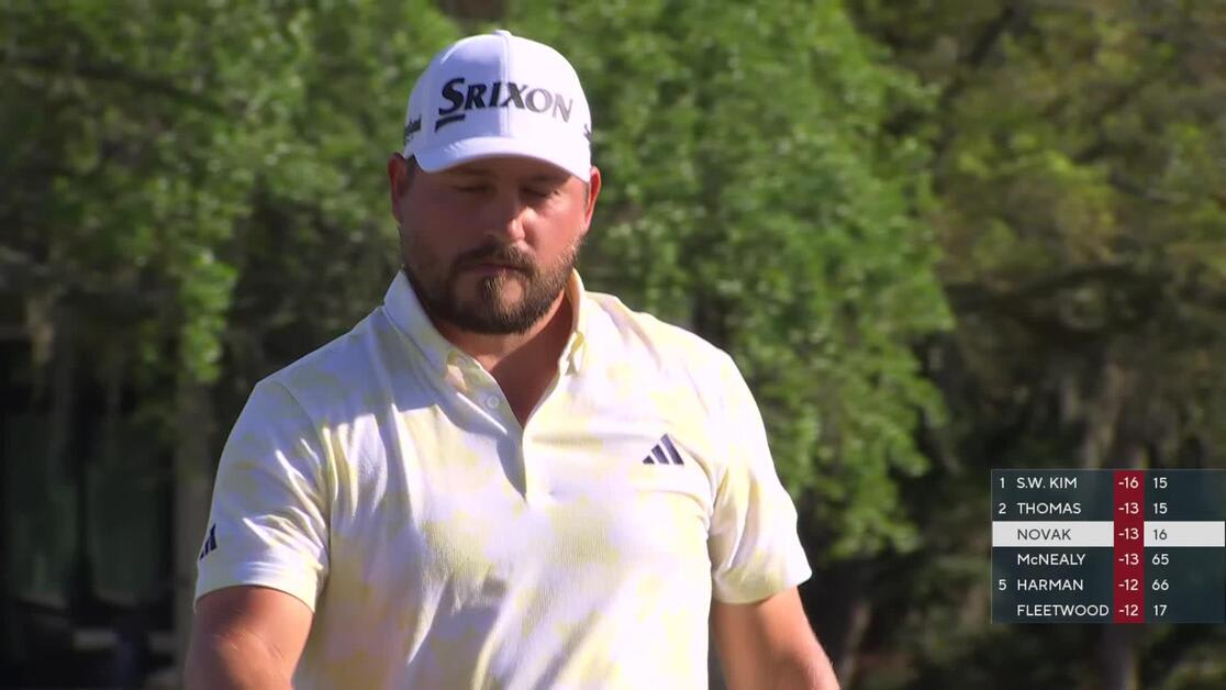 Andrew Novak | Round 3 | 17th hole | Shot 2 | 2025 RBC Heritage