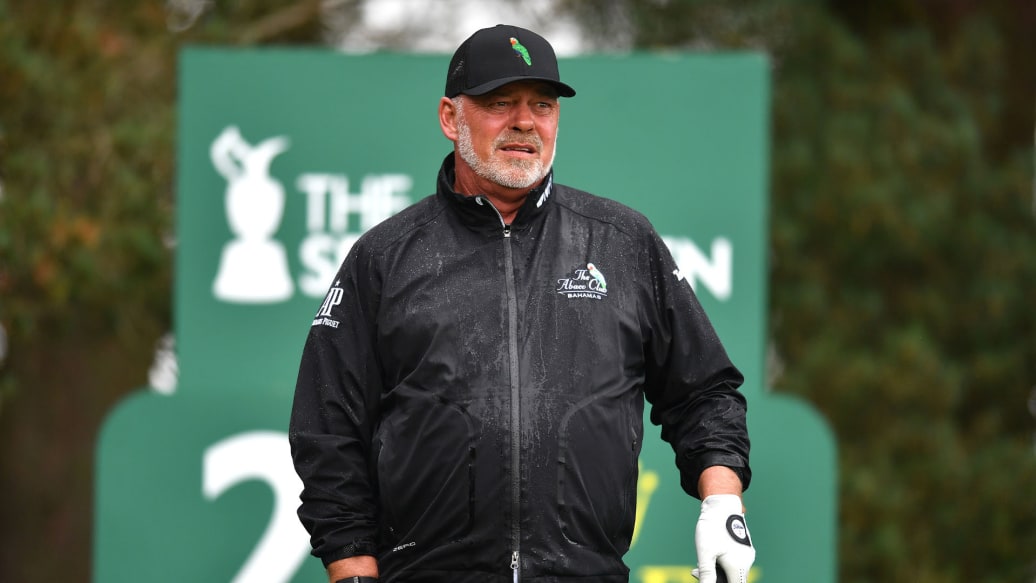 Birdie on final hole gives Darren Clarke win at The Senior Birdie on final hole gives Darren Clarke win at The Senior