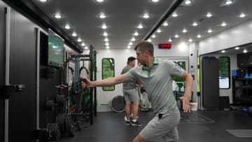 Mackenzie Hughes’ pre-round workout routine