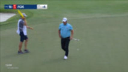 Ryan Fox's unbelievable tee shot leads to a birdie at Cognizant Classic