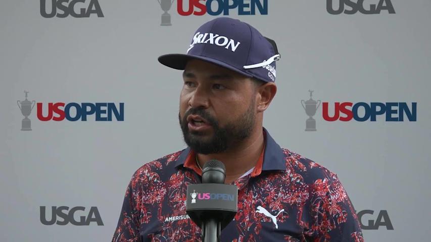 J.J. Spaun interview after Round 2 at U.S. Open