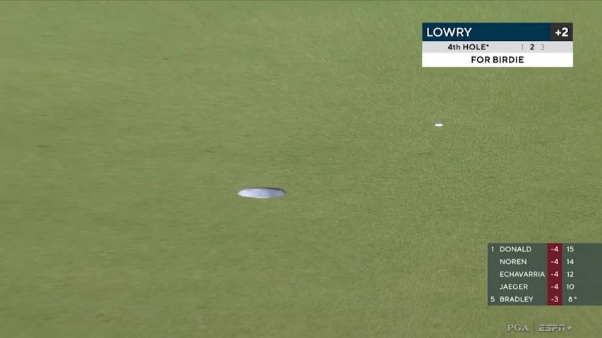 Shane Lowry hoops 68-foot birdie at PGA Championship