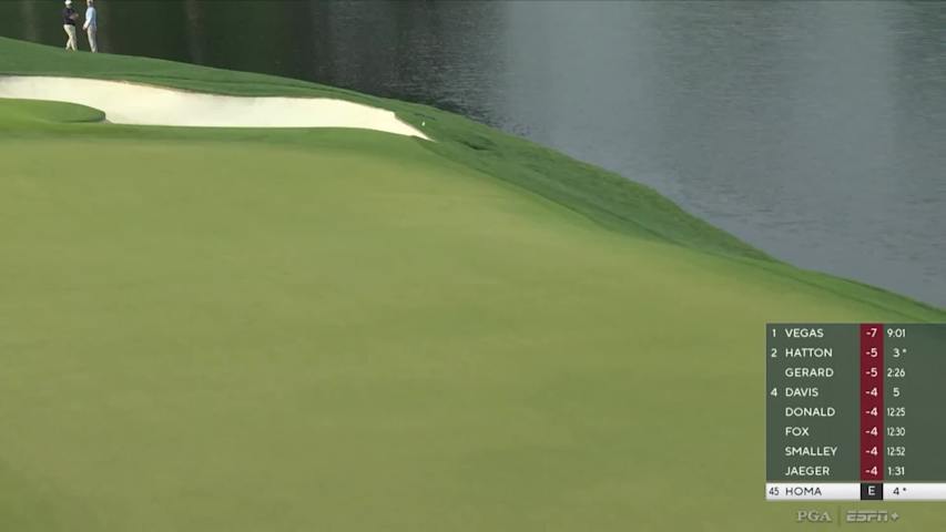 Max Homa nearly aces par-4 14th at PGA Championship