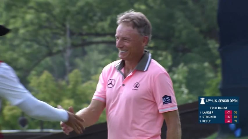 Bernhard Langer wins U.S. Senior Open for record 46th PGA TOUR Champions title