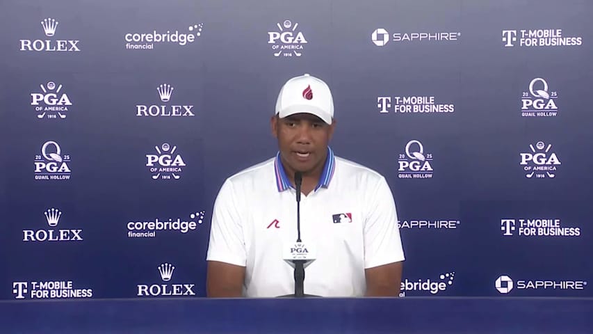 Jhonattan Vegas interview after Round 2 at PGA Championship