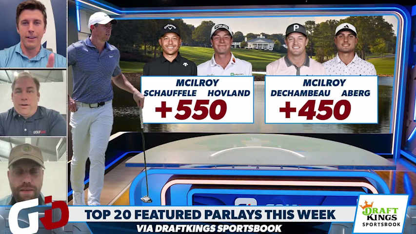 DraftKings Odds: Build your PGA Championship Top 20 parlay