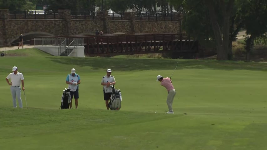 Kris Kim's quality second leads to birdie at THE CJ CUP