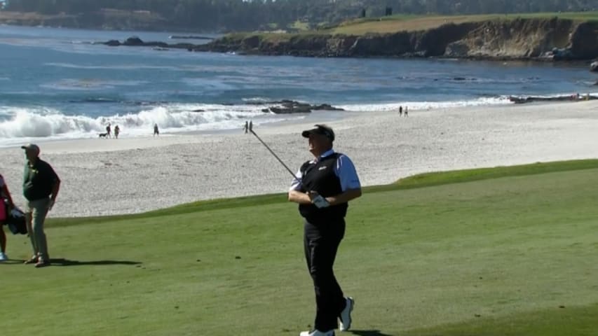 Colin Montgomerie takes the solo lead at Nature Valley First Tee Open