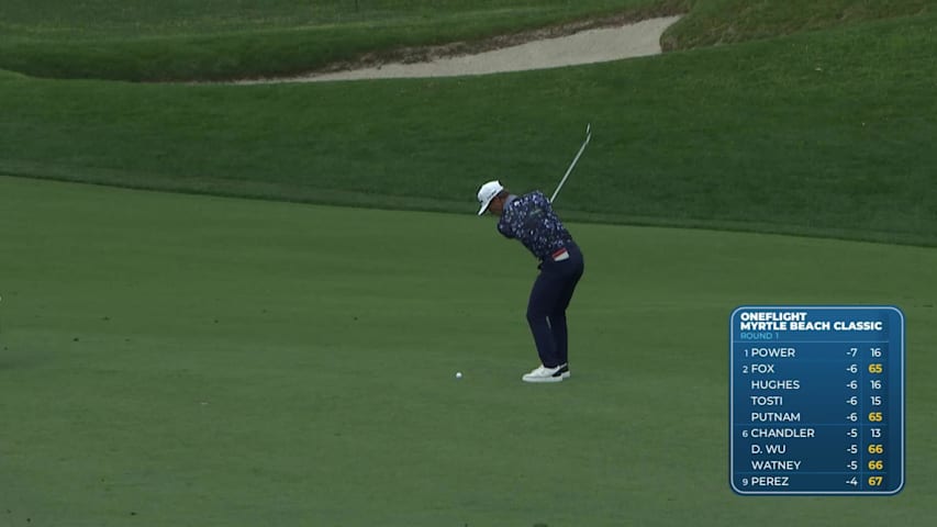 Thorbjørn Olesen makes birdie on No. 11 at ONEflight Myrtle
