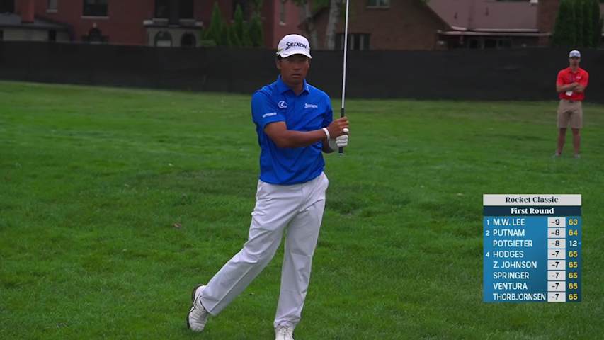 Hideki Matsuyama makes birdie on No. 12 at Rocket Classic