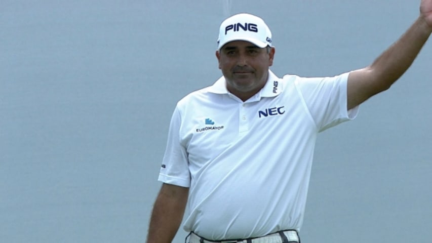 Angel Cabrera wins The Greenbrier Classic