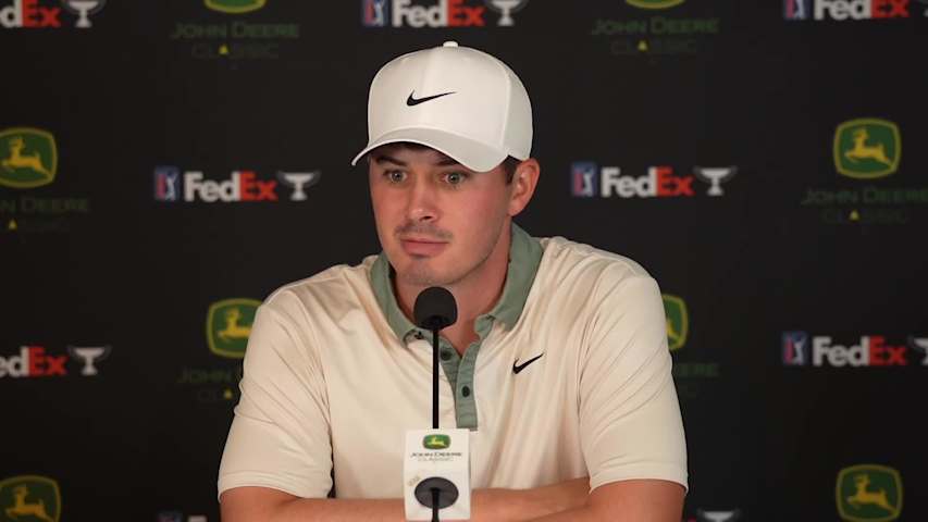 Davis Thompson on memories from 2024 John Deere Classic win