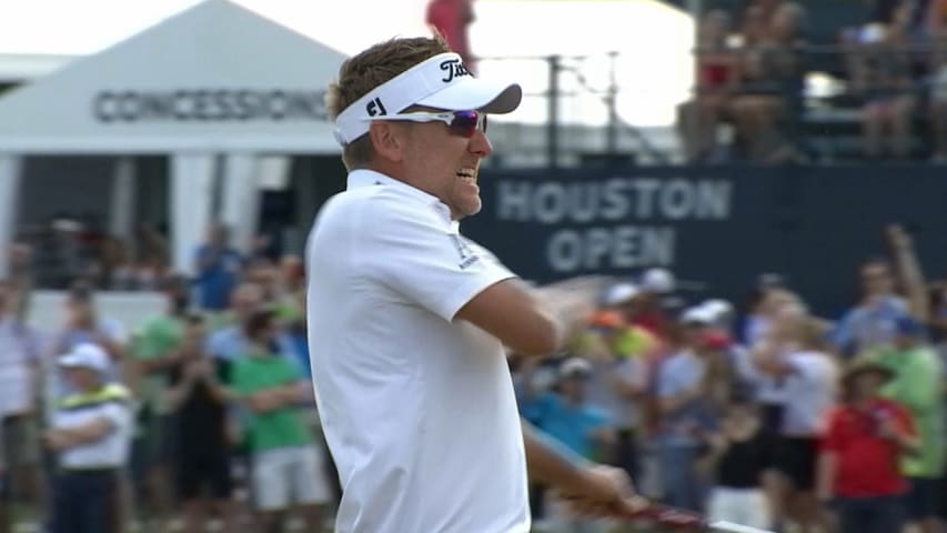 Ian Poulter's clutch birdie putt for Shot of the Day