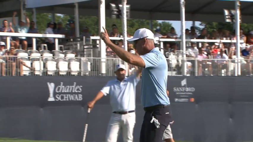 Richard Green drains birdie to force playoff at Sanford International