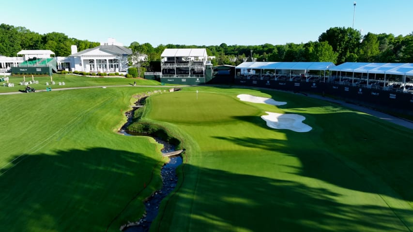 The 'Green Mile' at Quail Hollow Club | Wells Fargo Championship