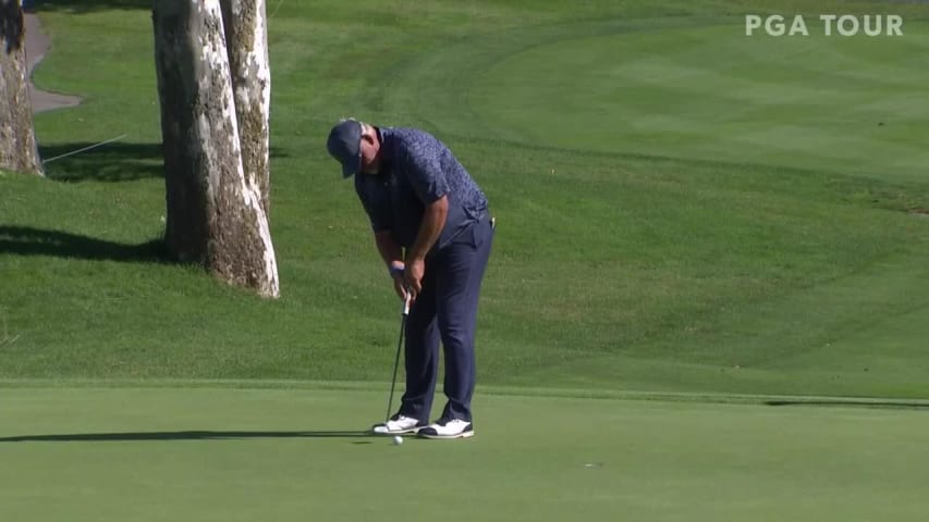 Darren Clarke makes birdie on No. 16 in Round 3 at DICK'S