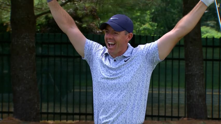 Rory McIlroy makes first career ace at Travelers