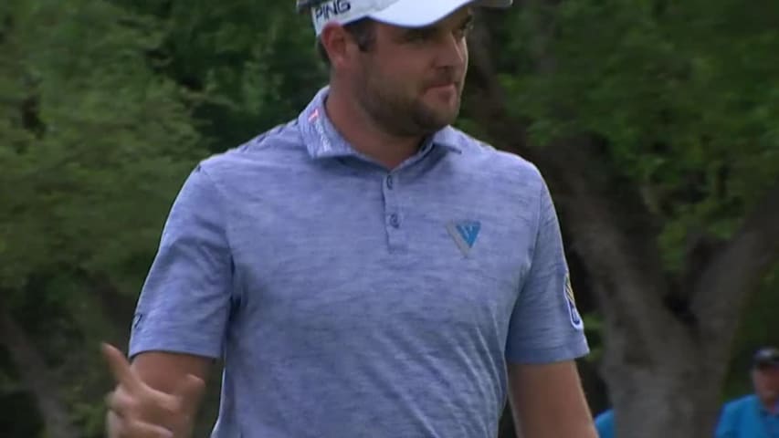 Corey Conners’ 34-foot birdie putt at Valero