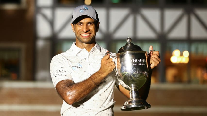 Aaron Rai’s winning highlights from Wyndham Championship