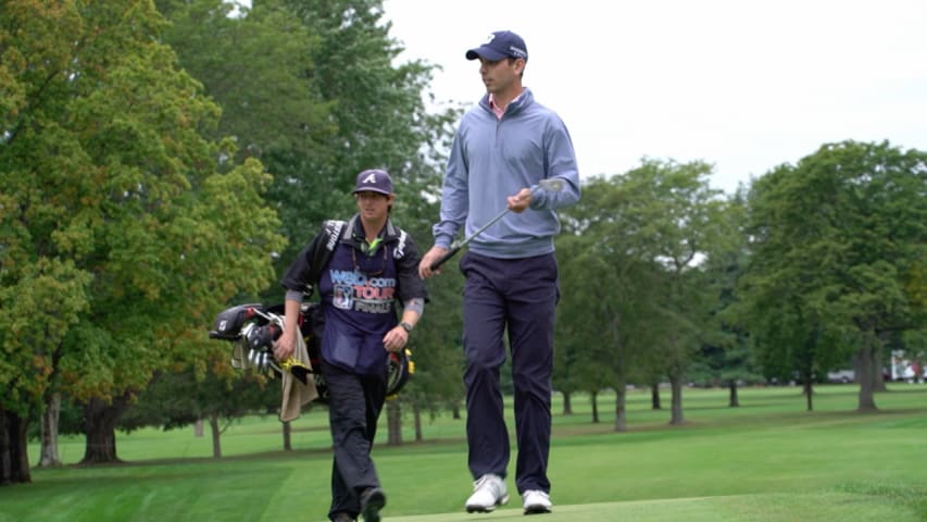 Seth Reeves' approach from the thick rough is the Shot of the Day