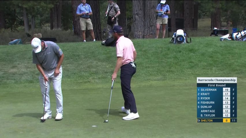 Robby Shelton spins wedge pin-high and birdies at Barracuda