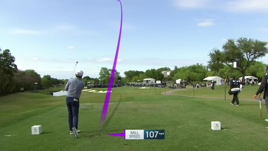 Charlie Wi sticks tee shot to set up birdie at Invited Classic