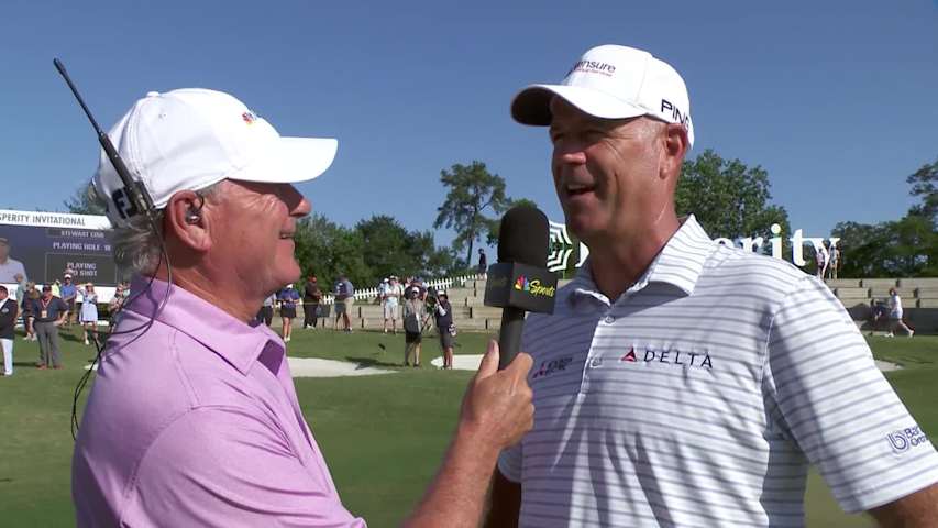 Stewart Cink’s interview after winning the Insperity Invitational