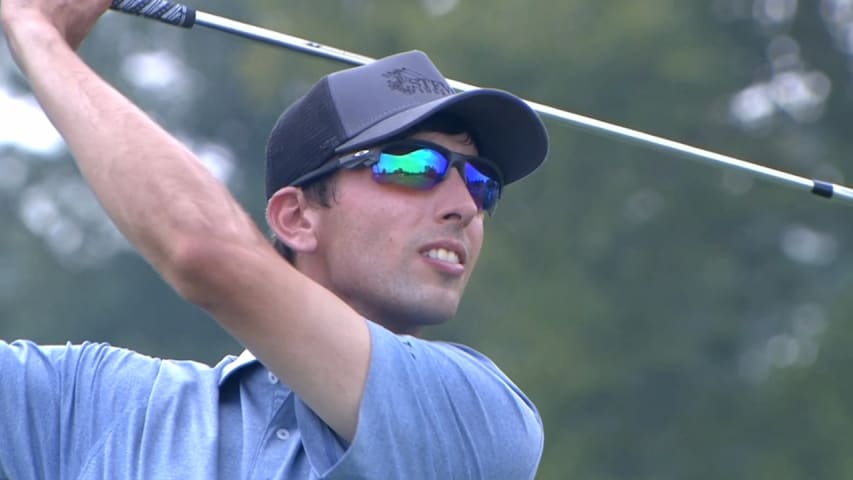 Seth Reeves' near ace on No. 13 at Nationwide Children's