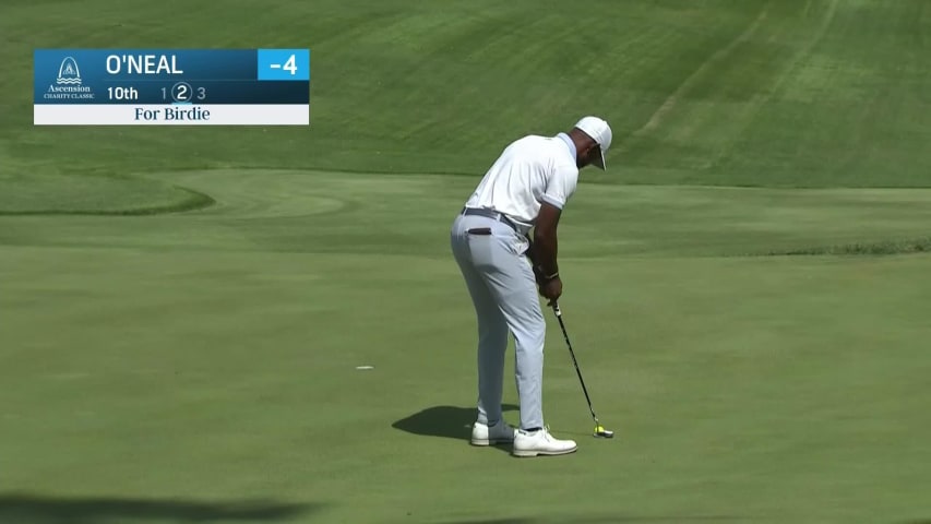 Timothy O'Neal makes birdie on No. 10 at Ascension