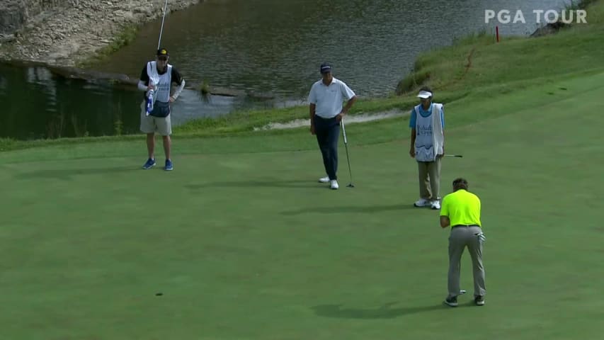 Bernhard Langer birdies No. 15 in Round 3 at Schwab Series at Bass Pro