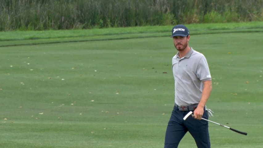 Sam Ryder's lengthy eagle putt is the Shot of the Day