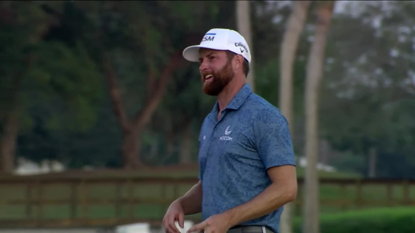 Chris Kirk's tight wedge on first playoff hole sets up birdie and win at Honda