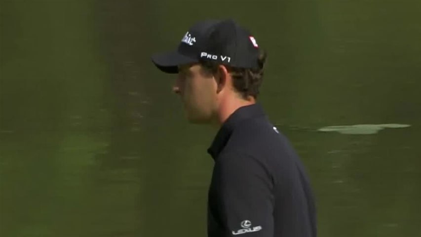 Patrick Cantlay drains 19-footer for birdie at BMW Championship 