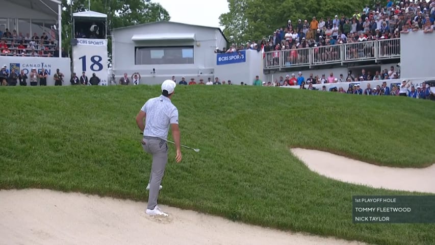 Nick Taylor gets up-and-down for birdie to extend playoff at RBC Canadian