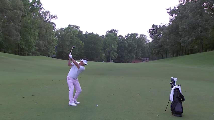 Y.E. Yang makes birdie on No. 15 at Regions Tradition