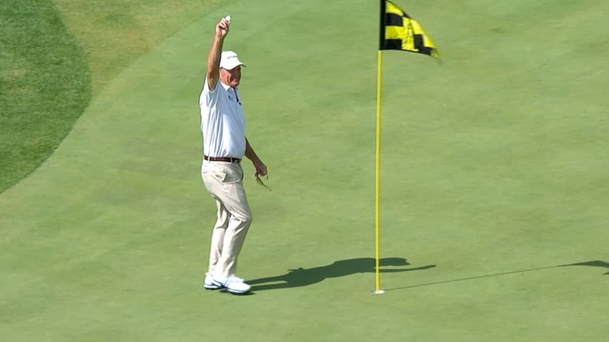 Fred Funk's hole-in-one at Constellation SENIOR PLAYERS