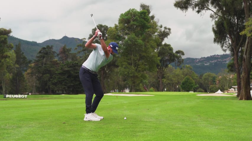 Behind Cristobal Del Solar's unique swing