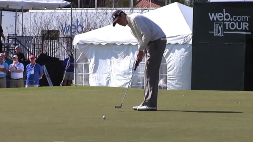Kyle Reifers grabs the lead at Chitimacha