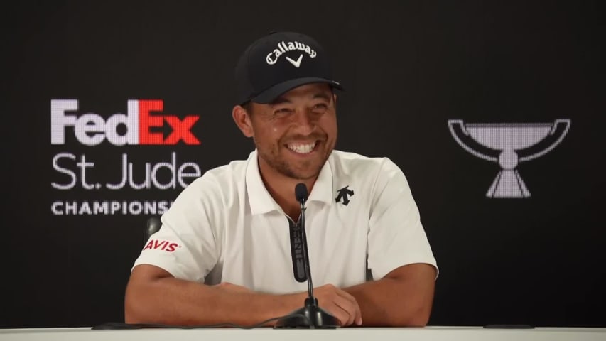 Xander Schauffele on pride for fellow American Scottie Schefffler winning Olympics gold medal