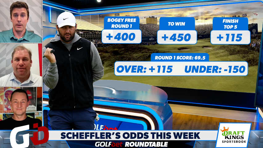 DraftKings Odds: What to expect from Scottie Scheffler at The Open