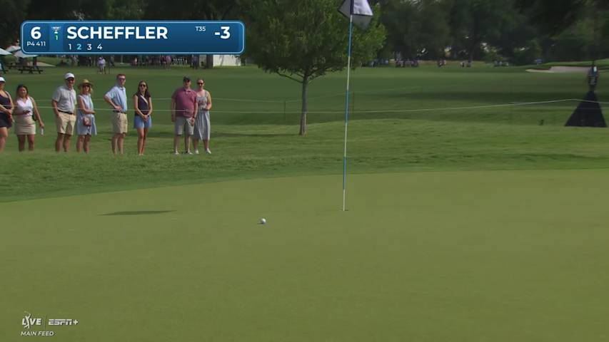 Scottie Scheffler adds another circle at Charles Schwab