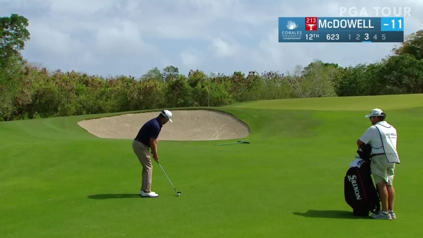 Graeme McDowell's short approach leads to birdie at Corales Puntacana