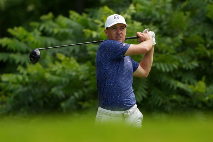 Leaders in driving from John Deere Classic