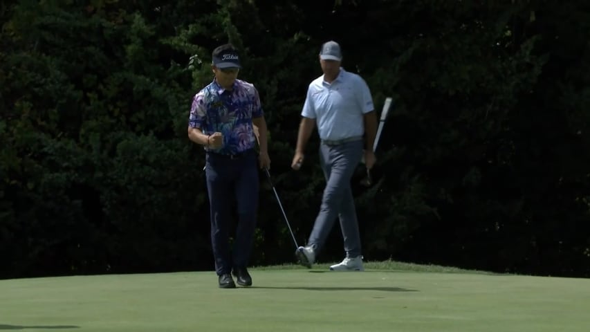 Y.E. Yang sends in putt for eagle at Ascension