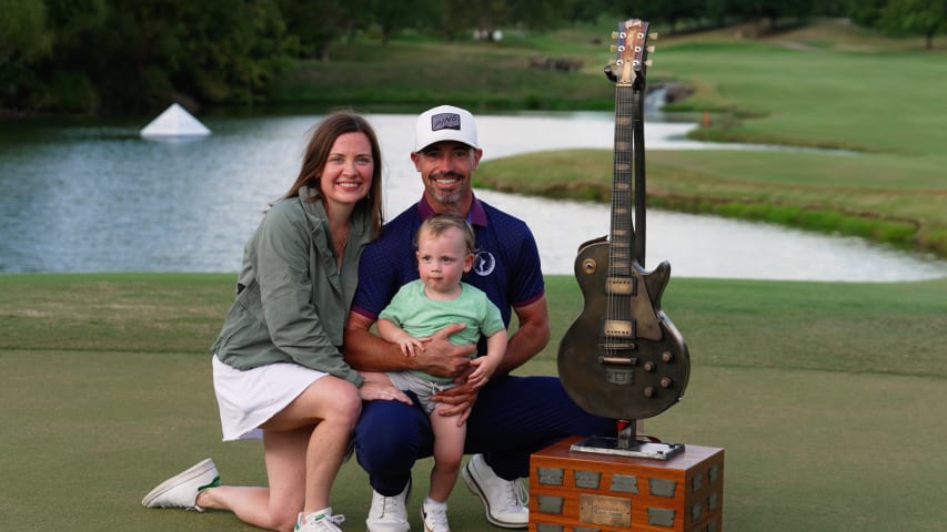 Paul Peterson surprised by family for Simmons Bank Open victory