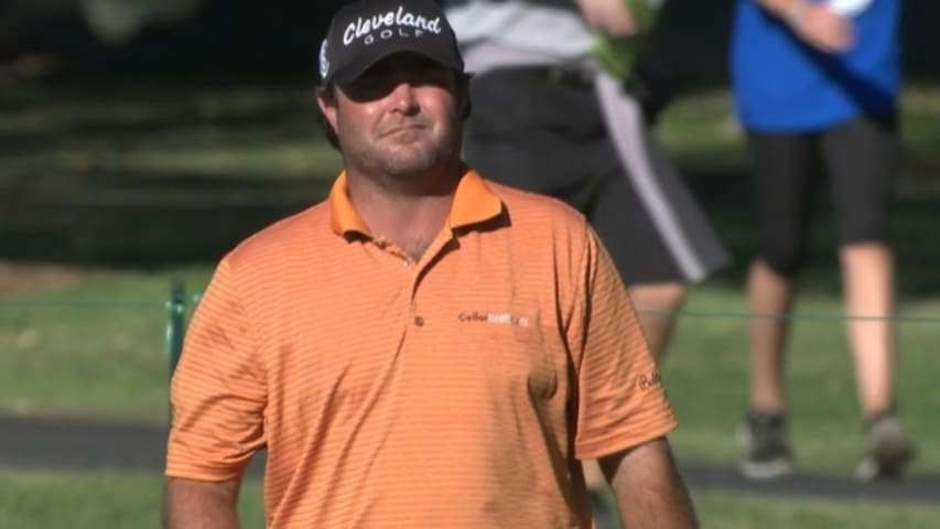 Steven Bowditch birdies No. 18 at Frys.com