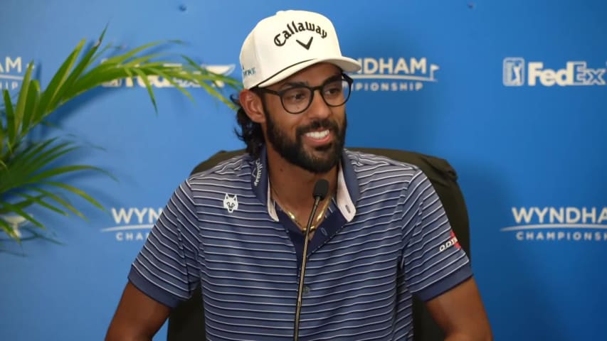 Akshay Bhatia on goal of making 2024 TOUR Championship